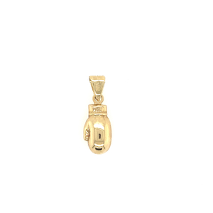 14KT Box Glove Pendant Yellow Gold 8mm (CHAIN IS NOT INCLUDED)
