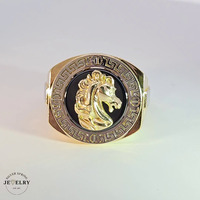 14KT Yellow Gold Animal Ring