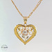 14KT Heart Pendant