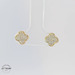 Clover Studs 14KT Yellow Gold