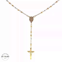 Rosary Necklace 14KT 