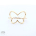 14KT Butterfly Ring Yellow Gold, Size 9