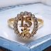 14KT Ring Quinceañera