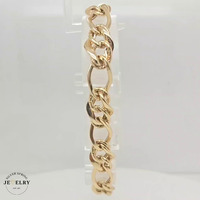 14KT Figaro Link Bracelet