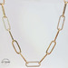 14KT Yellow Gold Paper Clip Chain