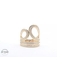 14KT Yellow Gold, Fancy Ring, Size 6.5