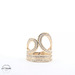 14KT Yellow Gold, Fancy Ring, Size 6.5