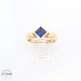 14KT Birthstone Sapphire Yellow Gold, Size 7.5