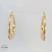  14KT Yellow Gold Hoops 