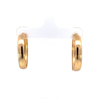  14k Yellow Gold Hoop Earrings