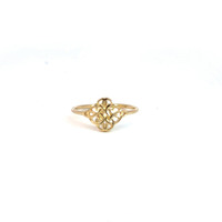  14K Yellow Gold Celtic Knot Ring 