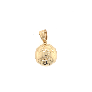 14KT Soccer Ball Pendant Yellow Gold Diameter 12.5mm (CHAIN IS NOT INCLUDED)