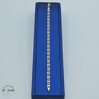 14KT Valentino Bracelet Tricolor 7 Inches