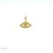  14k Evil Eye Charm 