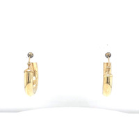  14kt Yellow Gold Classic Huggie Earrings