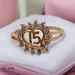 14KT Ring Quinceañera