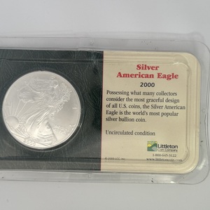  2000 Silver American Eagle One Troy Ounce