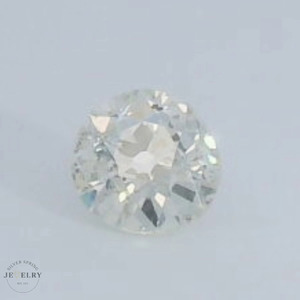 0.67ct Round Old Miner Cut Diamond GIA 