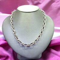  18K White Gold T & Co 20" Clasping Link Chain