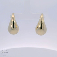 14K Tear-Drop Stud Earrings