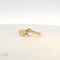14Kt Moon and Stars Ring