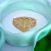  14Kt Saint Jude Ring Size 6