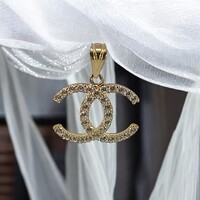 14Kt Fashion Symbol CZ Pendant