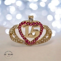 14KT Ring Quinceañera