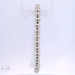  14k White Gold Beaded Link Bracelet