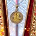  14Kt Two Sided Religious Medal Pendant