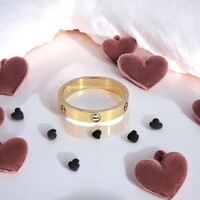  14Kt Love Band Ring