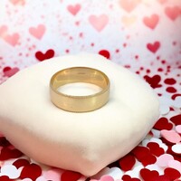  14Kt Milgrain 6mm Band Ring