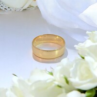 14Kt Milgrain 6mm Band Ring