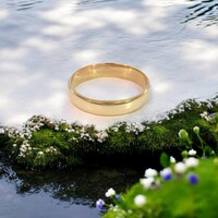  14Kt Milgrain 5mm Band Ring