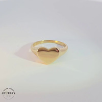 14KT Fancy Heart Ring