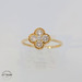 Fashion Clover Ring 14KT
