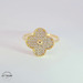14KT Clover Ring 