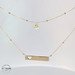 14KT ID Plate Necklace 