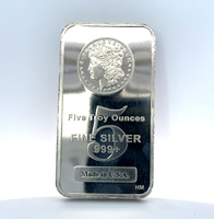  Five Troy Ounce Silver Bar