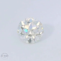 0.76ct Round European Cut, Color H, Clarity VS1, GIA 1182902883