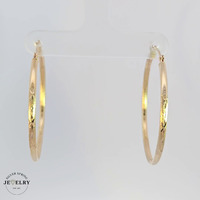 14KT Yellow Gold Hoops