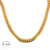 22k Yellow Gold Miami Cuban Link Chain