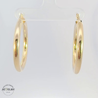 14KT Hoops Yellow Gold
