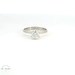  18k White Gold Six Prong 0.70ct Round Brilliant Cut Solitaire Ring 