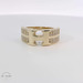  14k Yellow Gold 'H' Fashion Ring