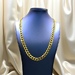  14k Yellow Gold 11mm Curb Link Chain, 24 inch