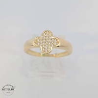 Clover Ring 14KT Yellow Gold