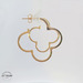 Clover Dangle 14KT Yellow Gold