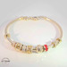 Fancy Bangle 14KT Yellow Gold