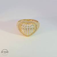14KT Fancy Heart Ring
